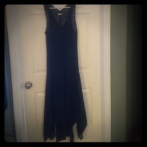 Free People Black Lace Dress